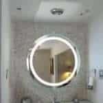 مرايا مدور ليد