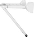 كرسي شور جداري قابل للطي – أبيض عملي بتصميم آمن