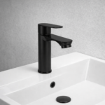 (صنبور)خلاط مغسله اسود وسط