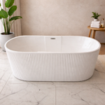 بانيو استحمام وطني اكريليك  170×75 سم – راحة وأناقة تدوم