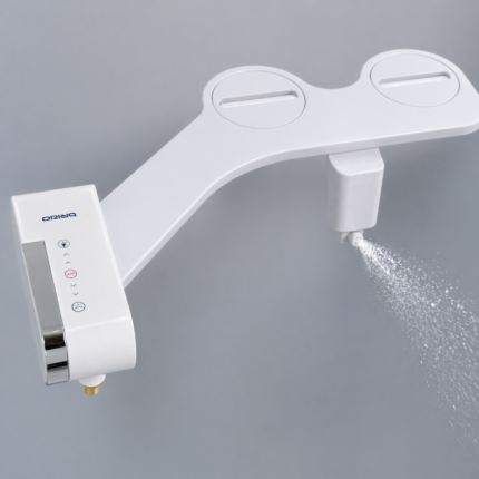 شطاف طهارة يُثبت على الكرسي الإفرنجي – مزود بفيديو شرح