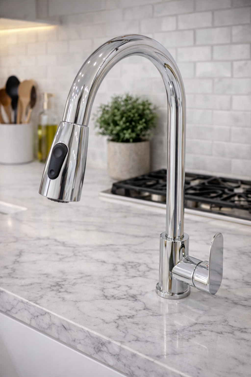 حنفية مطبخ أنيقة بتصميم عصري