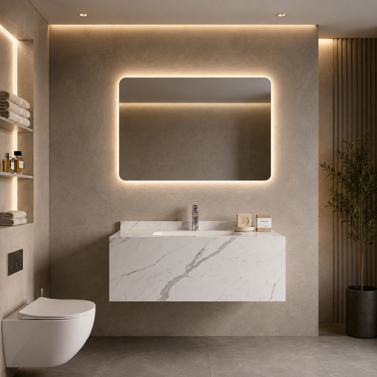 white-vanity